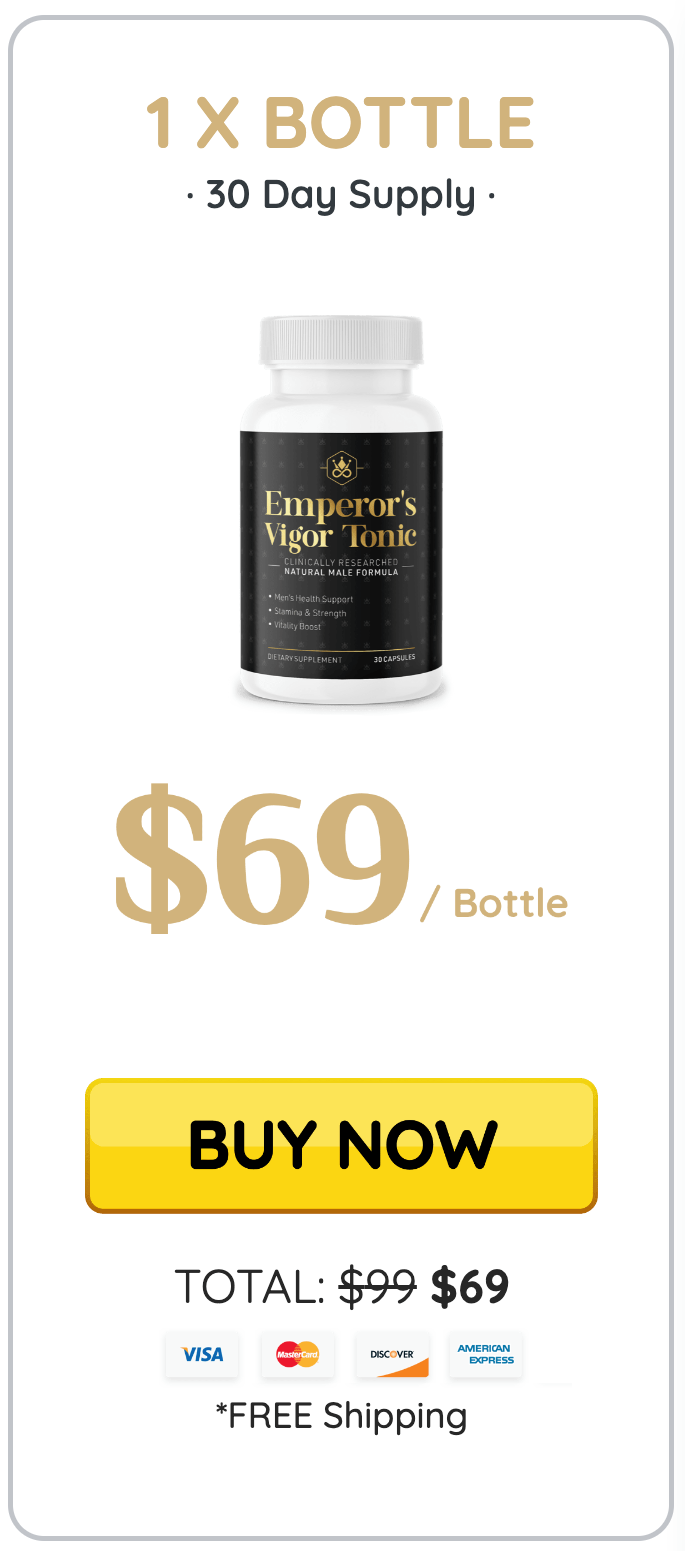 Emperor’s Vigor Tonic - 1 Bottle